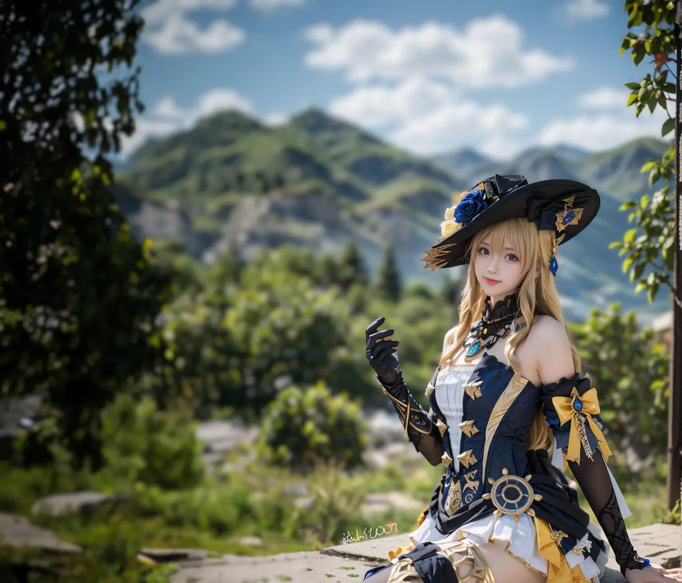 原神枫丹 娜维娅。克洛林德的好搭档娜维娅来了～