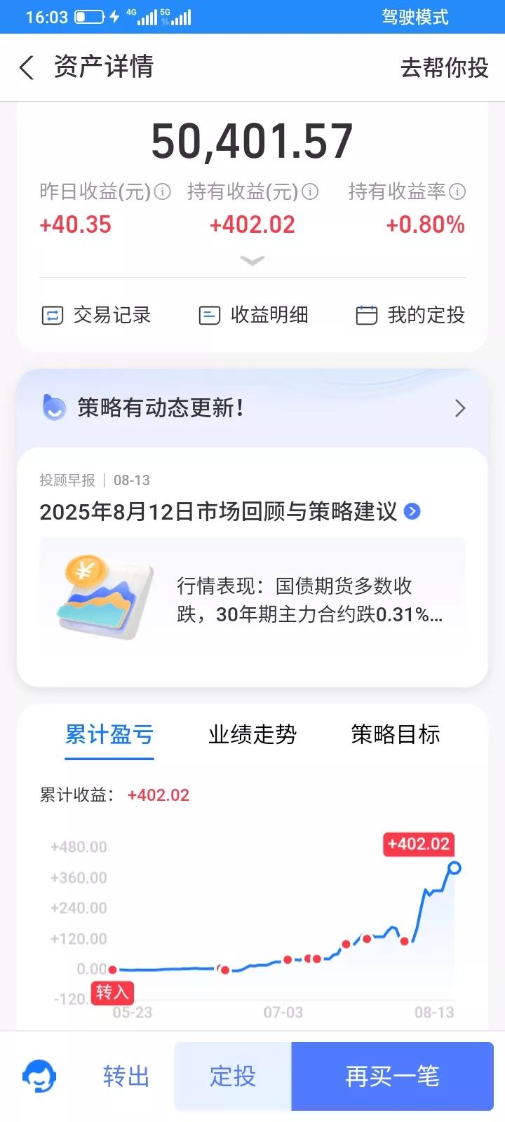 支付宝稳健理财帮你投，我是5月份开始尝试的，开始投入了1000块钱，看到收益还不