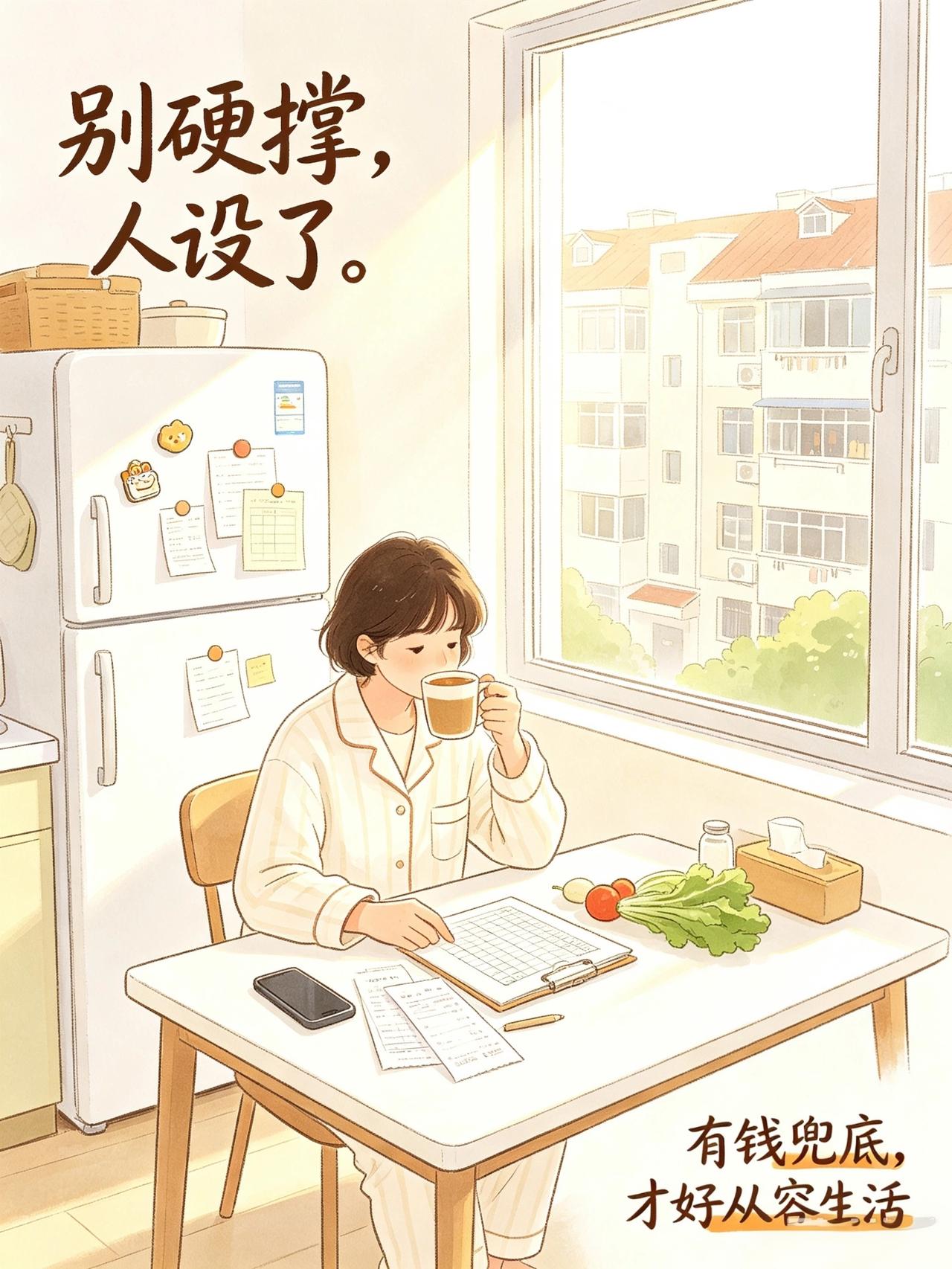 原来人设和存款是一个道理。

余额够，体面从容随便维持；一旦跌破警戒线，所有伪装