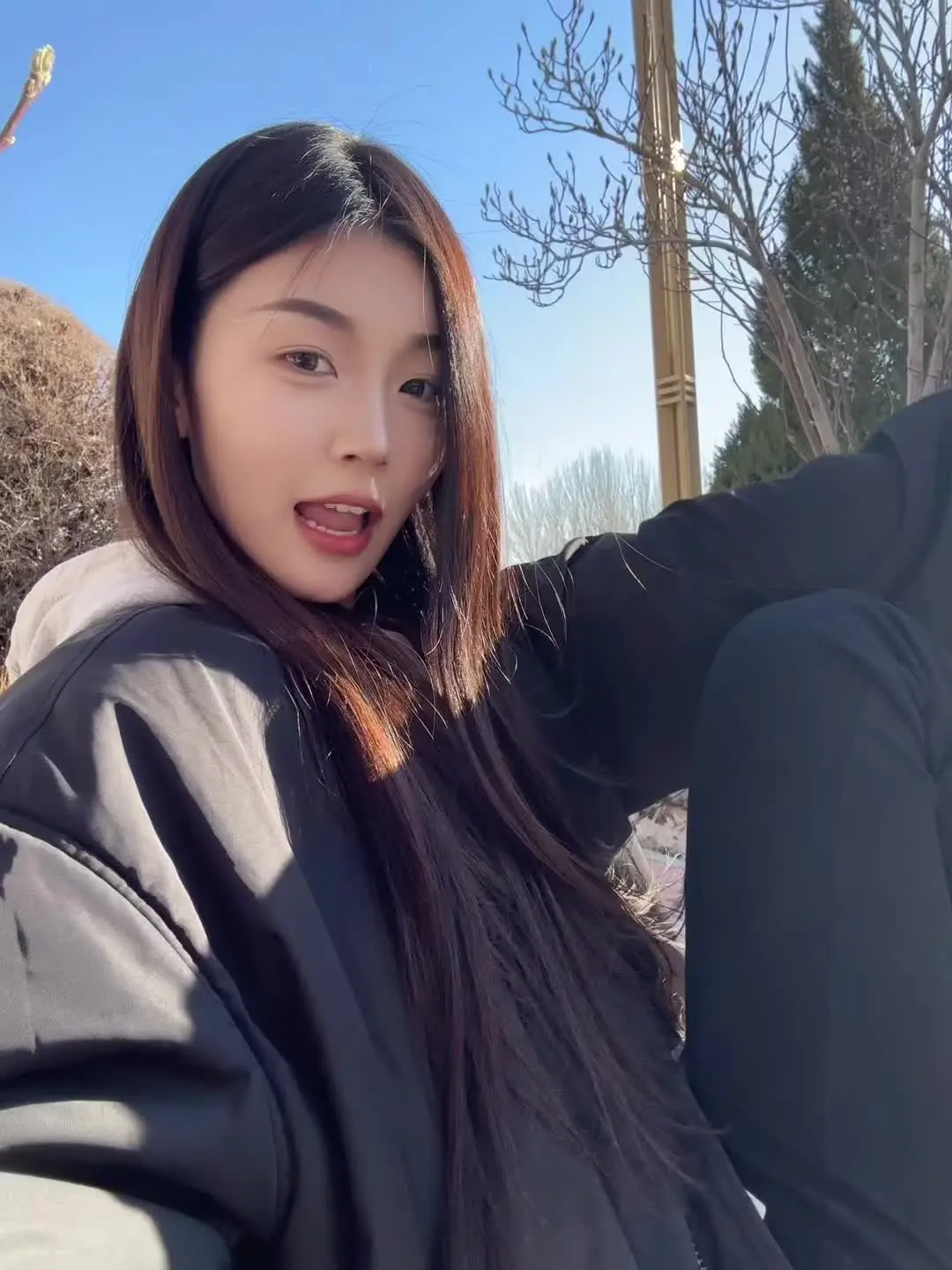 我想要和你一起闻闻新鲜的春天