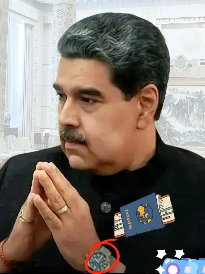 马杜罗这一手，堪称最响亮的无声表态！

国际场合的名场面被马杜罗狠狠拿捏了！别人