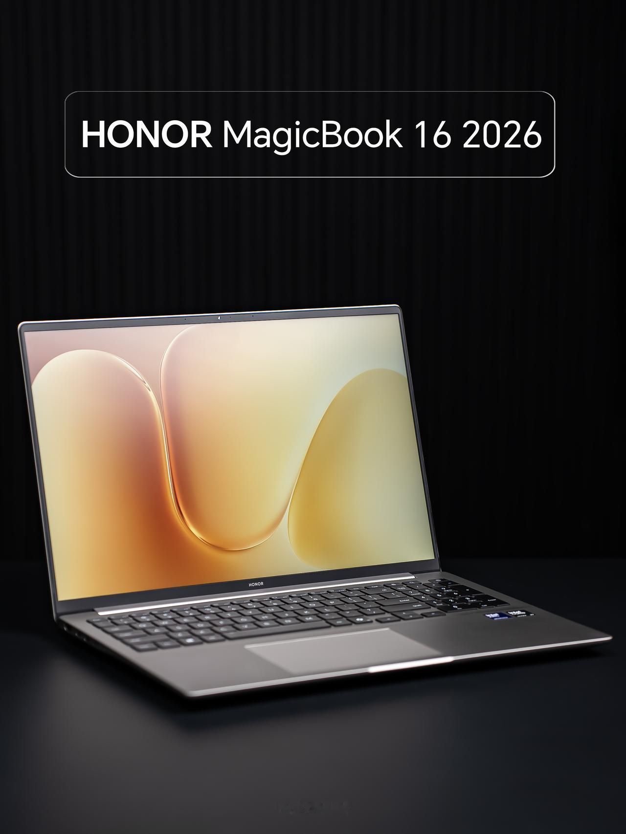 HYK图赏｜荣耀MagicBook 16 2026

「星辰灰」，这款配色很耐看