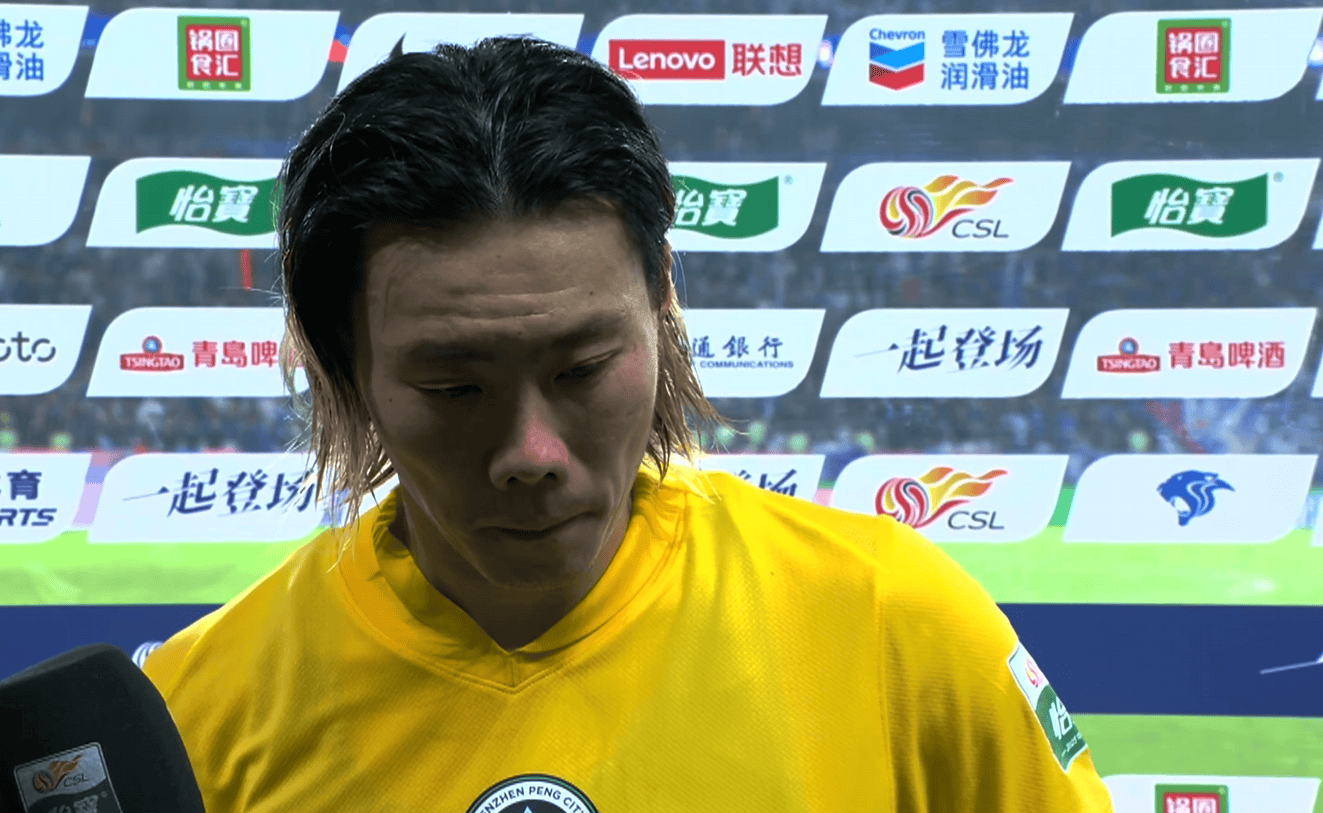 李智：中场陈导说压力在申花，下半场我们有机会没把握住