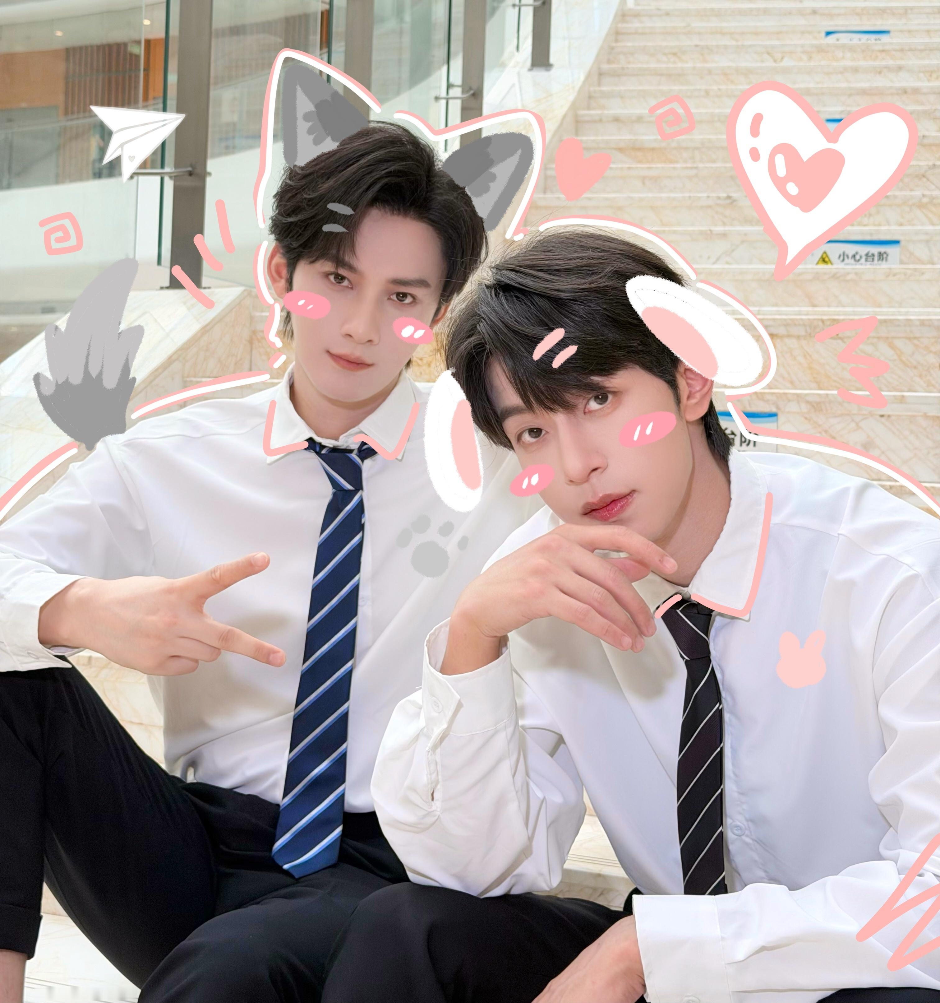 小狼小兔の校园恋爱💞 