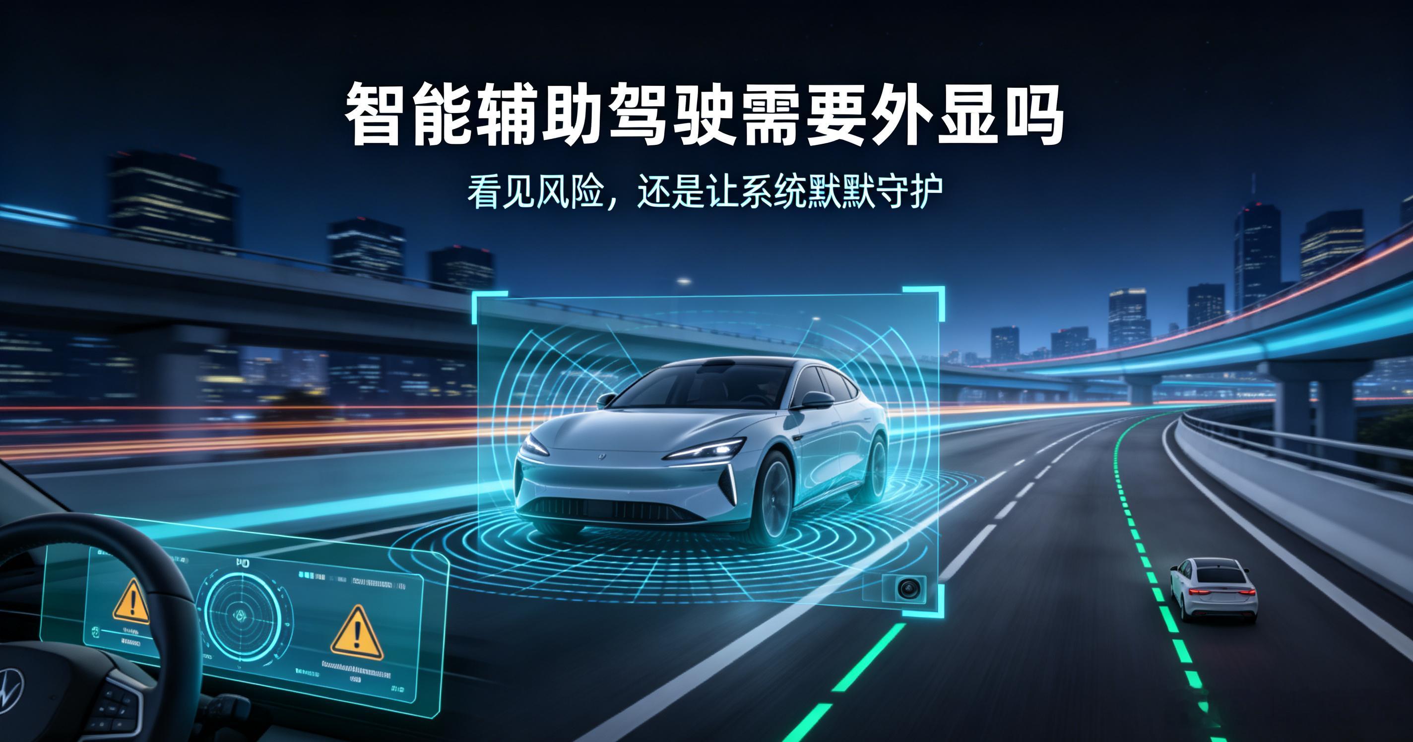智能辅助驾驶需要外显吗“小蓝灯”被叫停，智驾状态该不该对外可见？吵翻了。作为财经