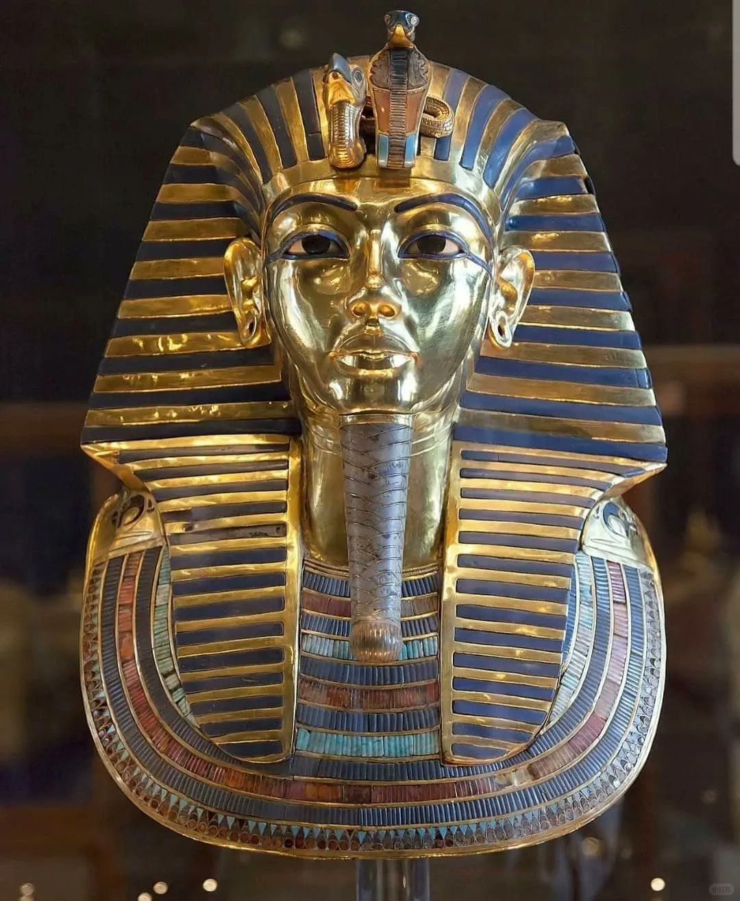 图坦卡蒙的黄金面具：这个葬礼面具是霍华德·卡特 (Howard Carter) ...