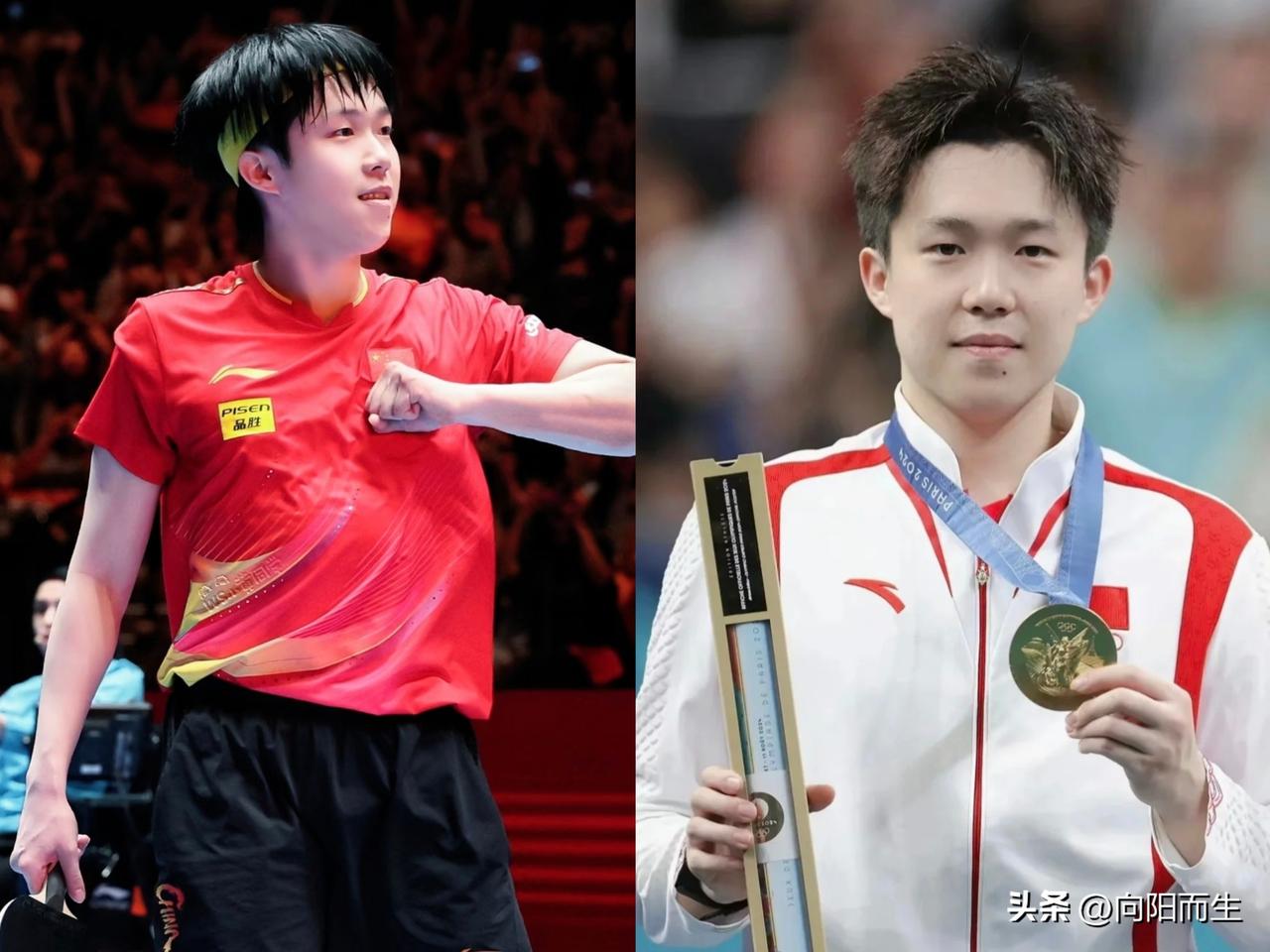 现在的王楚钦，
就是男乒绝对一哥，[赞]
世界第一稳稳坐着。
他积分断层领先，