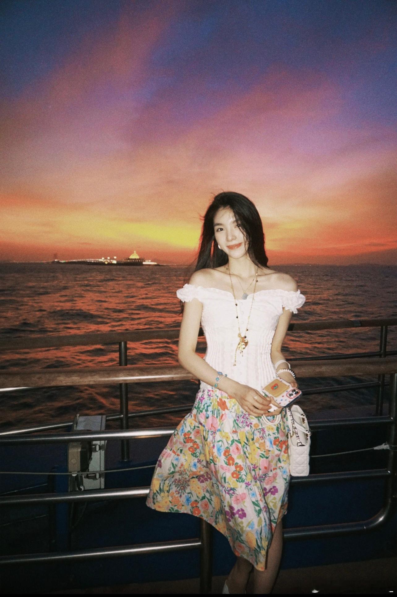海上的sunset🌅 ​​​