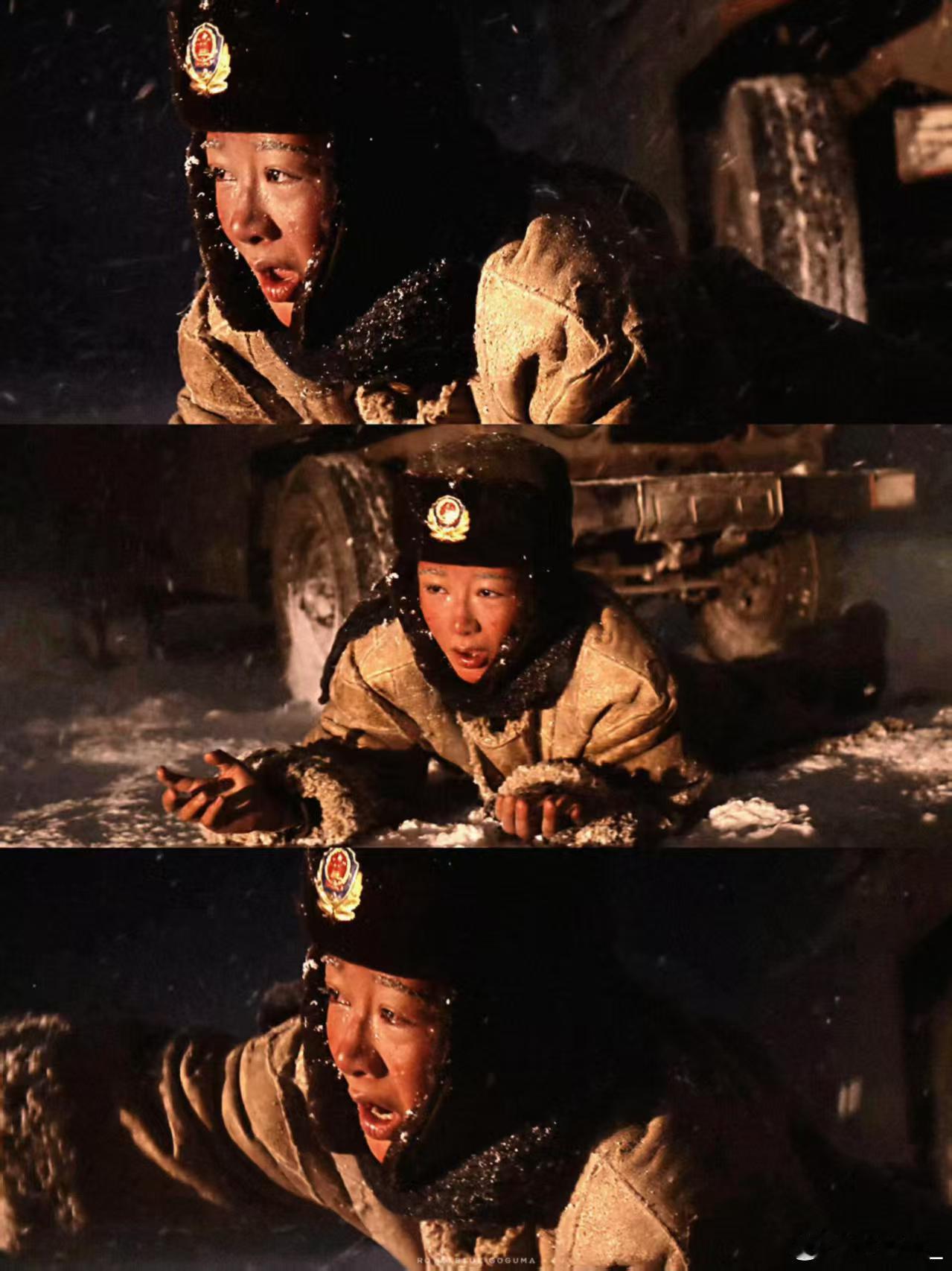 杨紫胡歌无关风月全是风雪杨紫胡歌演的巡山师徒，天天在无人区闯风沙暴风雪，满脸泥雪