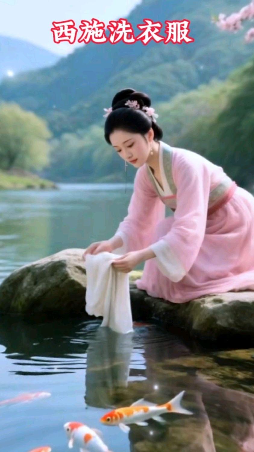 倾国容颜成祸根，乱世红颜如飘萍。西施助越灭吴，本是复国勋臣，却难逃“飞鸟尽，良弓