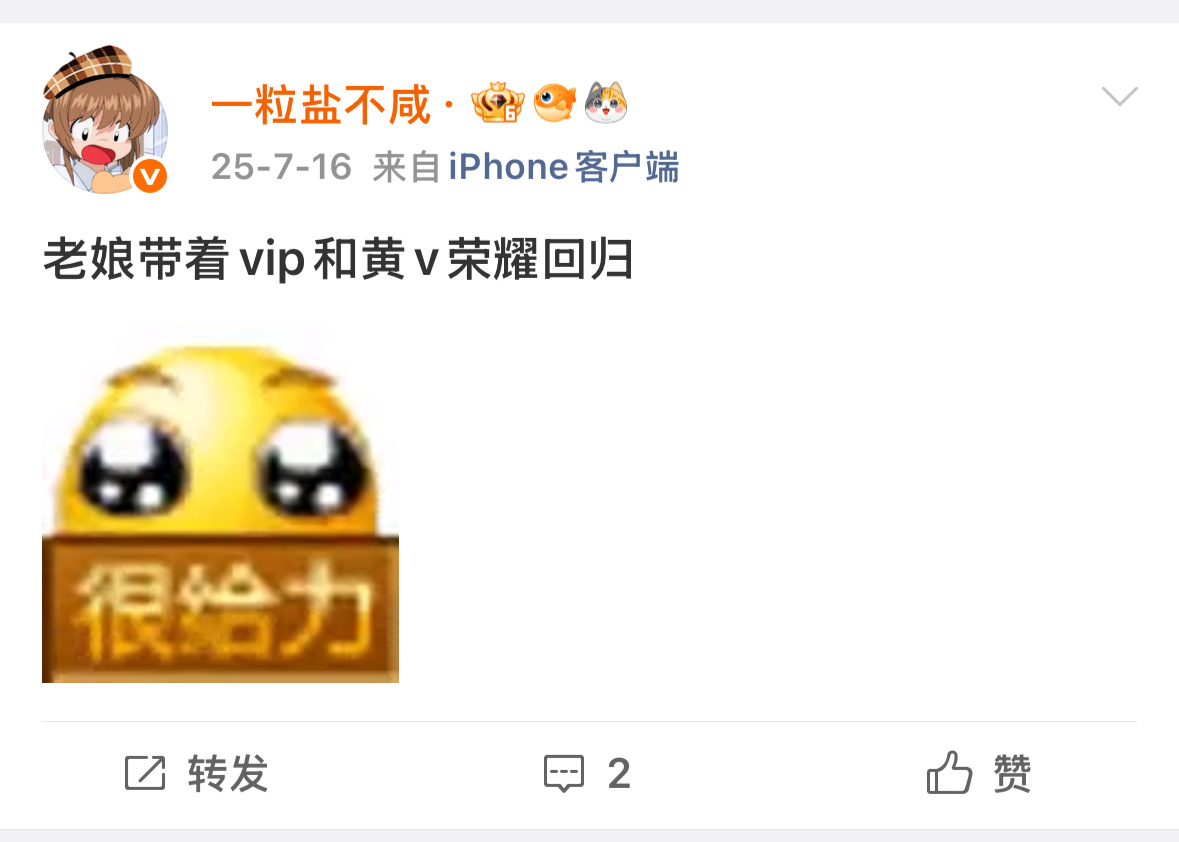 去年今日决定追老铮又是上v又是充vip 一个正规军悄然诞生中 