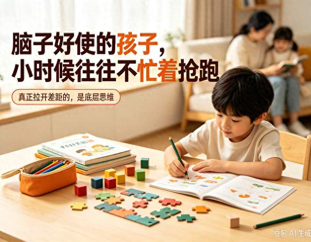 养了两个娃才顿悟：真正脑子灵光的孩子，童年都藏着同款细节