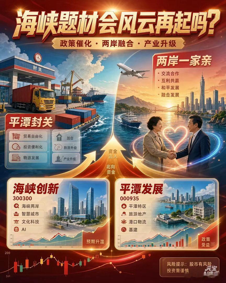 马上就进入11月，海峡题材会因必将到来的平潭封关再起风云吗？昨晚平潭发展的三季报