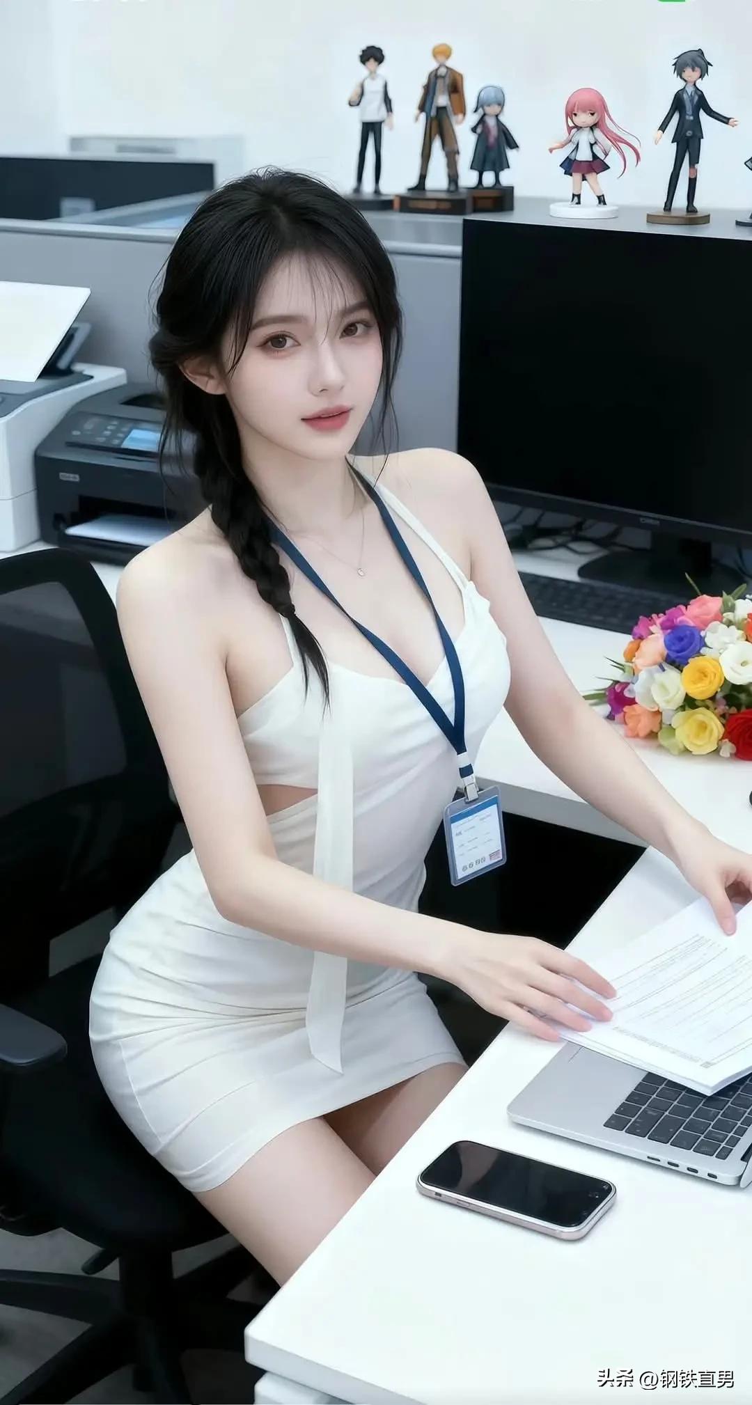 办公室职场美女性感漂亮皮肤白皙你对美女的定义是什么样的 办公室职场气质女人 时尚