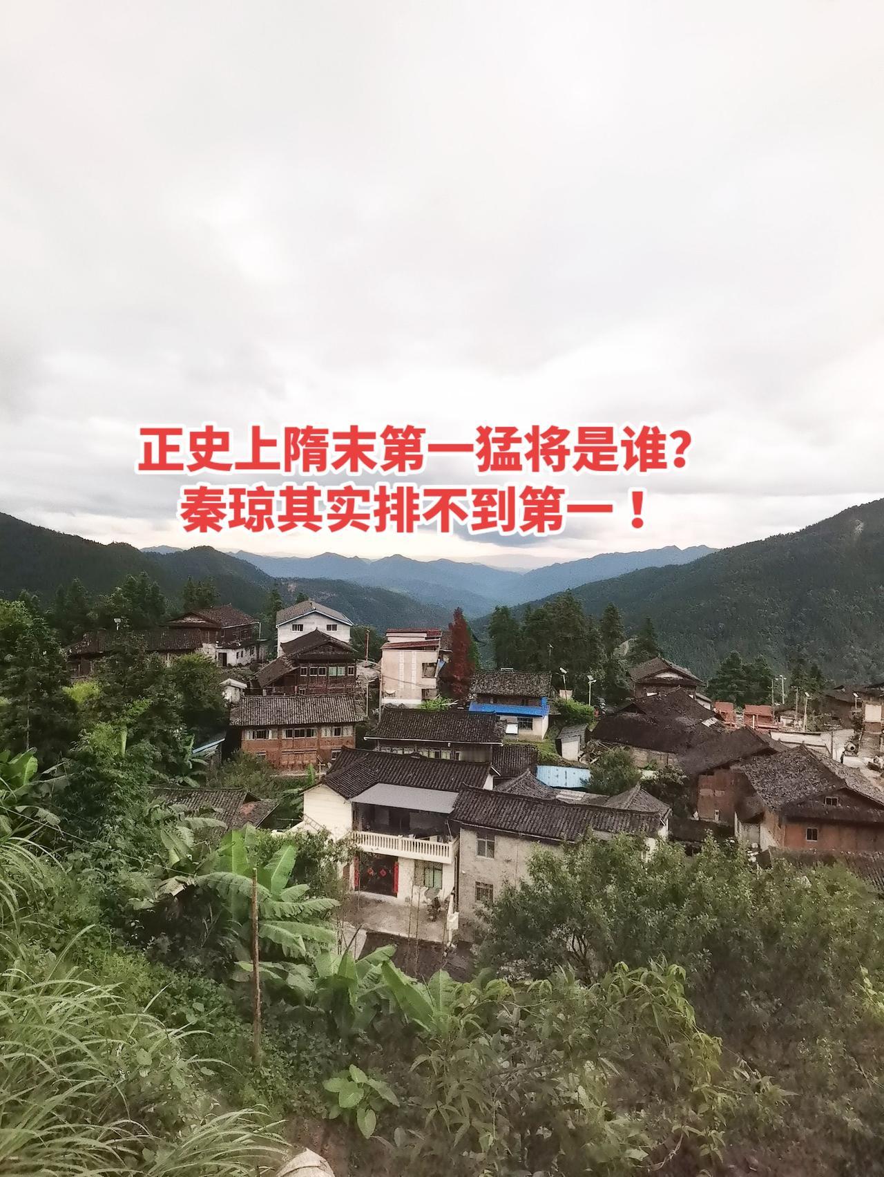 很多人看隋唐电视剧，都以为秦琼秦叔宝，是隋末第一猛将。
今天跟大家说一句实话：那