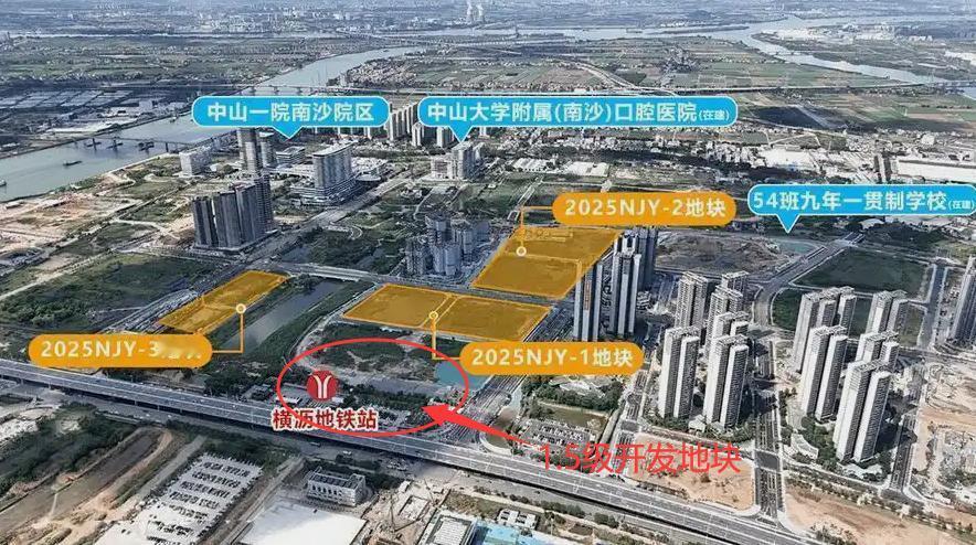 【横沥大项目即将开搞！】2月4日，备受关注的广州南沙横沥TOD项目一期勘察设计施