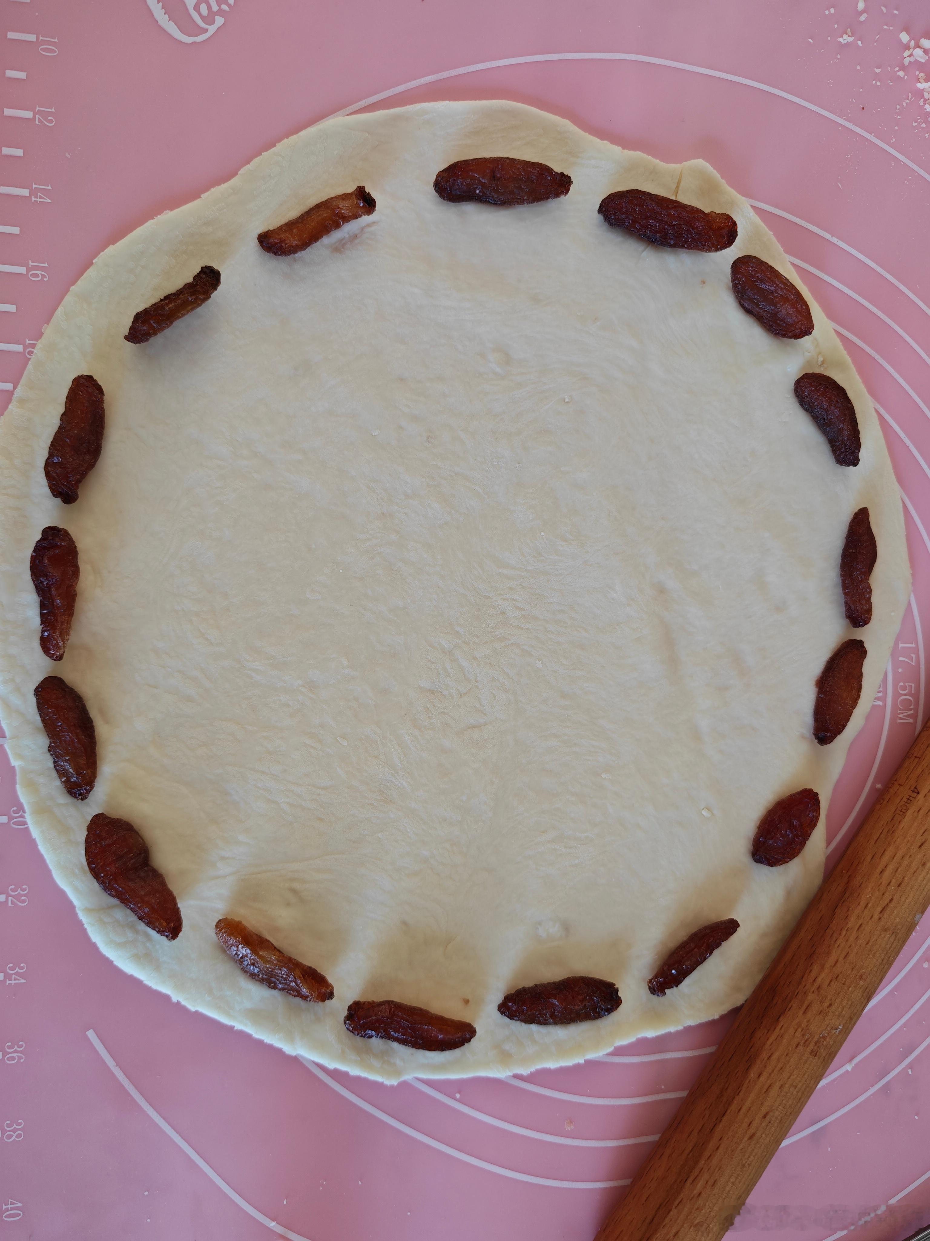 创意披萨红香妃卷边 