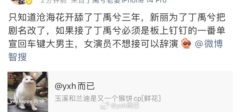 怎么大家都是一样的文案... 新丽你到底👅了多少人，👅了多少个三年 ​​​