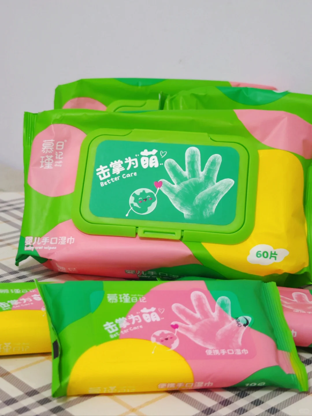 蝴蝶印花？这个湿巾有点料✔️