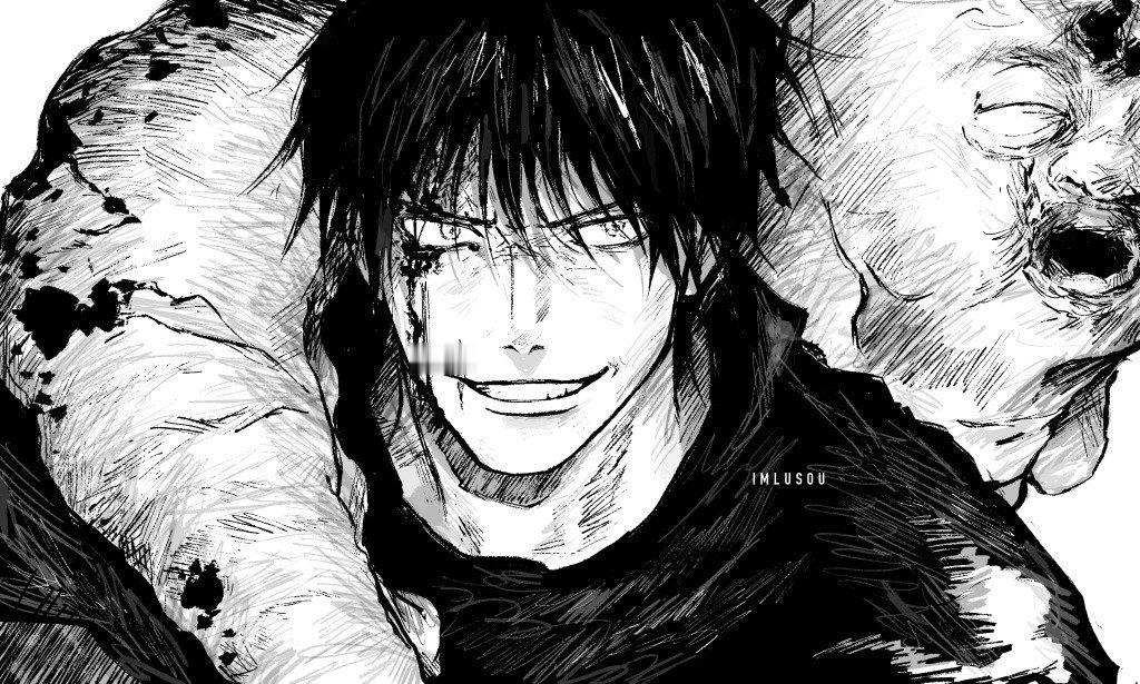 画师：IMLUSOU侵删.#动漫男头# #咒术回战# ​​​