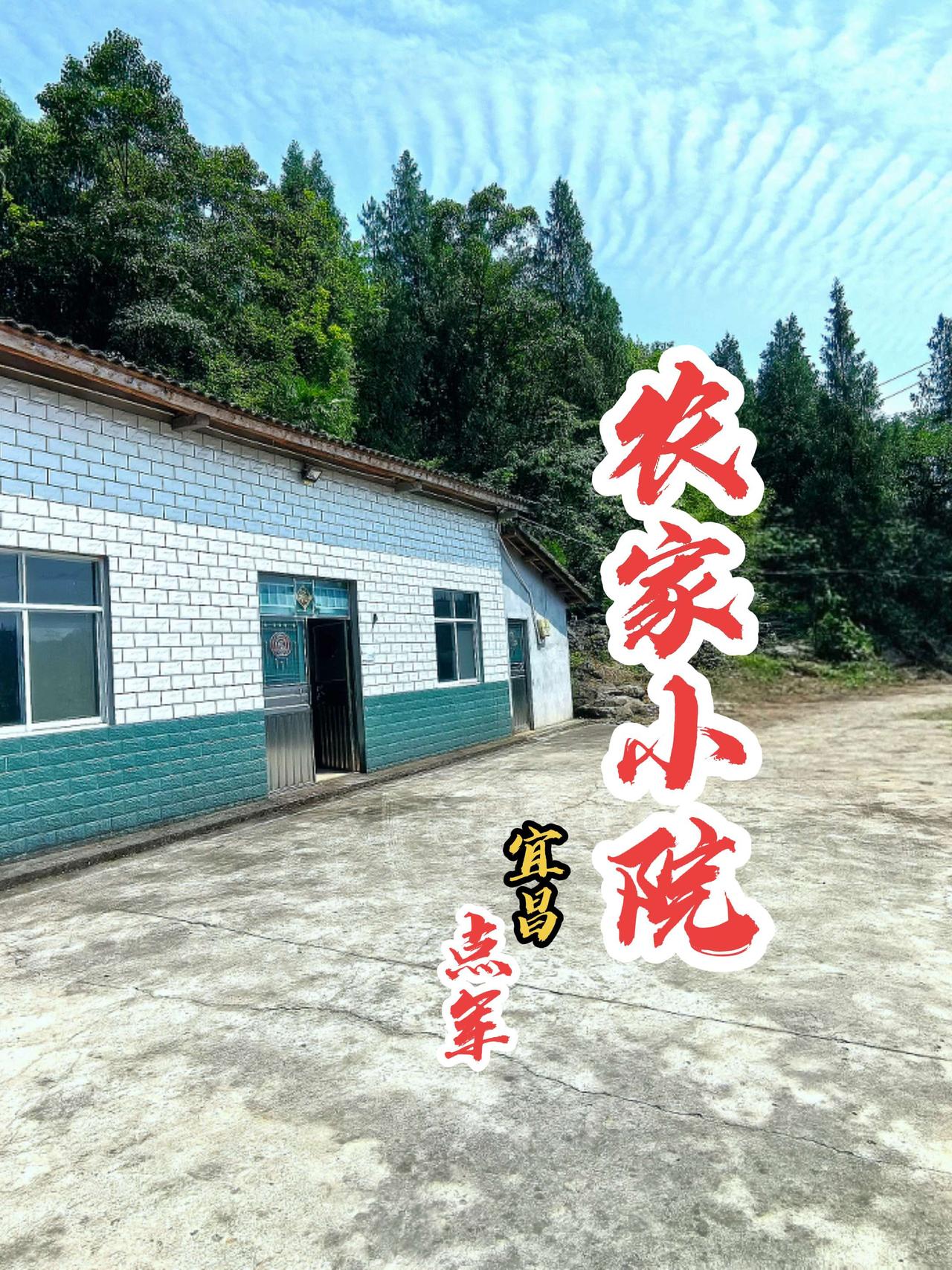 我想在宜昌点军，有一个这样的农家小院，门口院子大，旁边空地也大，还有可养年猪子的
