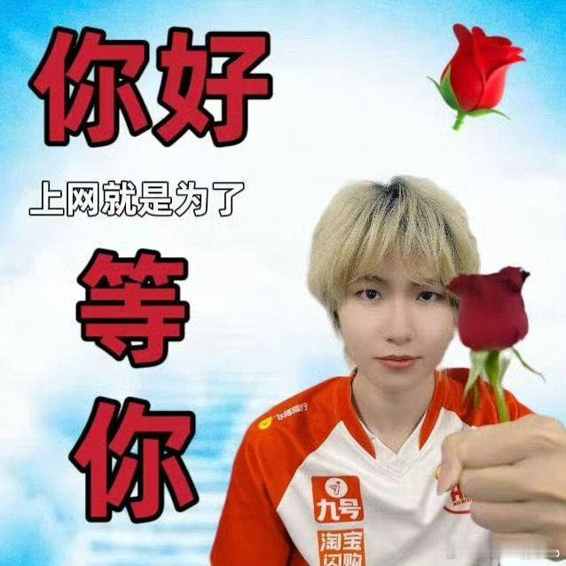 一诺你好上网就是为了等你 一诺你好上网就是为了等你表情包一诺发了自己的表情包 ​