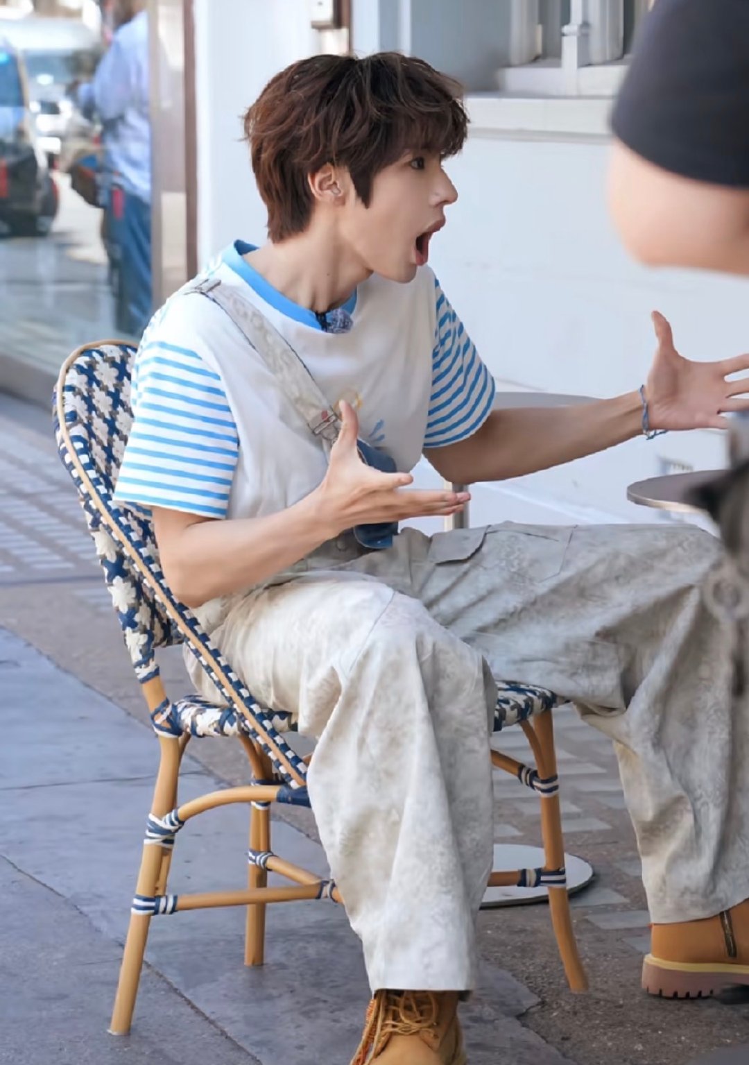 没人看出颜安瘦了15斤合伙人高光时刻伦敦合伙人大型落空现场！颜安默默瘦下15斤，