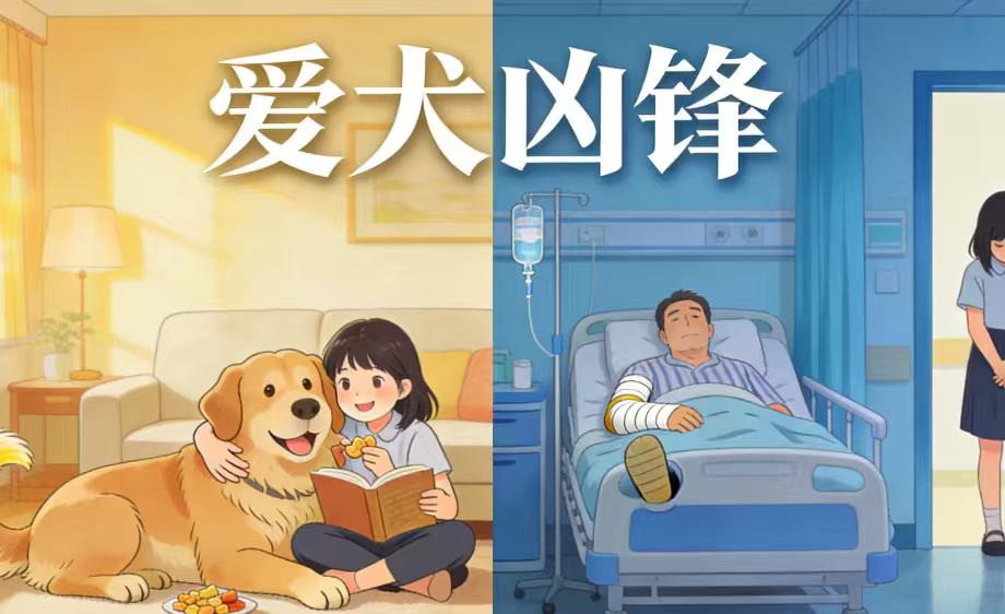 70岁父亲被自家百斤爱犬咬进手术室，女儿含泪执行安乐死反遭网暴
你能想象吗？陪伴