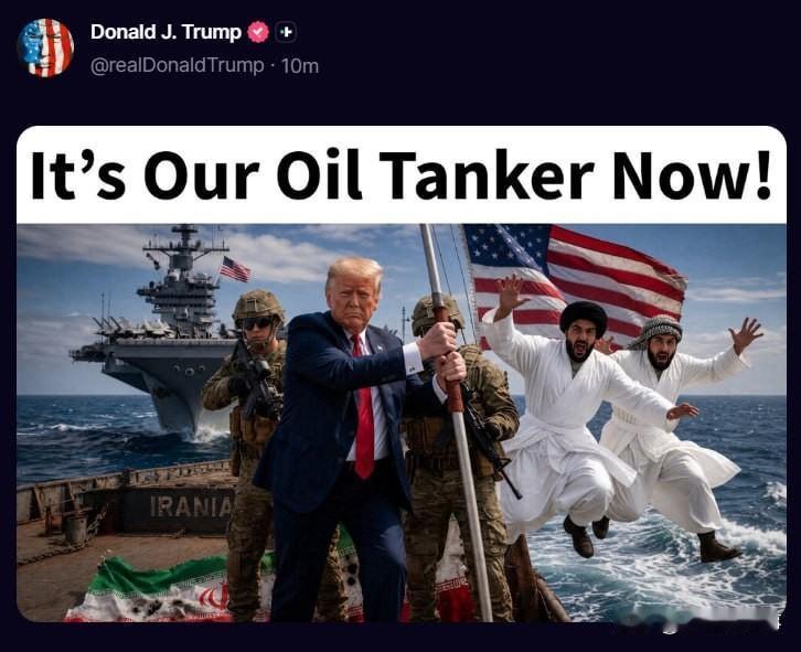 ⚡️🇺🇸🇮🇷美国总统特朗普昨天在TruthSocial社交平台上发布了多