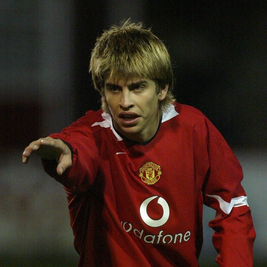 曼联后卫，西班牙小将皮克曼联冷足-时光机