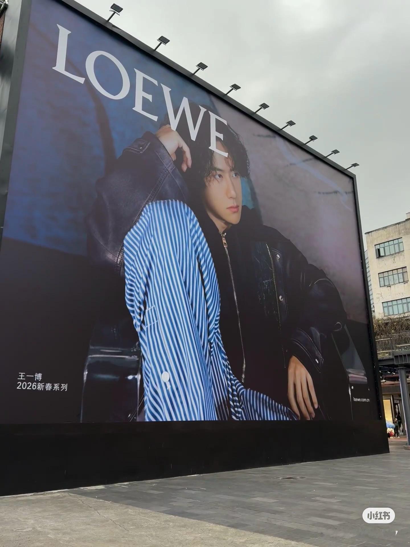 帅哥的脸就是要多铺地广loewe全球品牌代言人王一博