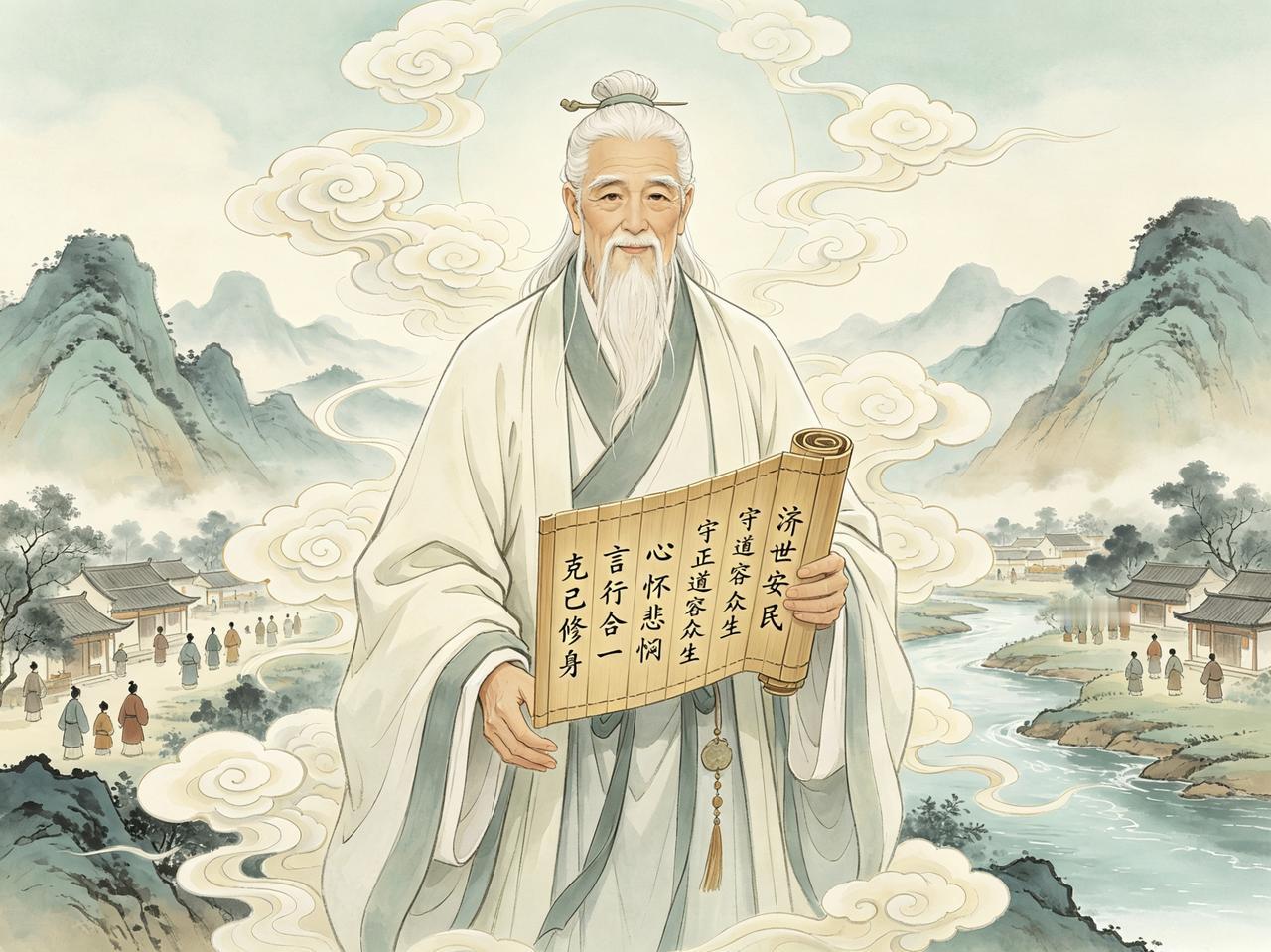 圣人是什么样的呢圣人内心澄澈无私欲，明天道懂人情，克己修身、言行合一，心怀悲悯，