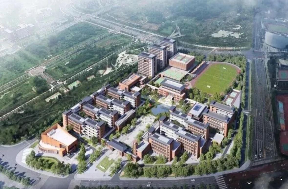 广州外国语学校增城校区，开始进入施工阶段。

很久没有消息的广州外国语学校增城校
