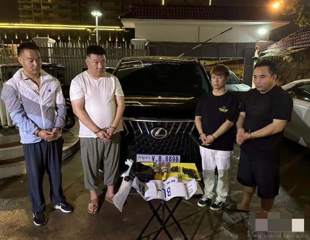 柬埔寨4 名中国人暴力绑架同胞，勒索 100 万美元赎金，疑似流落的电诈分子，走