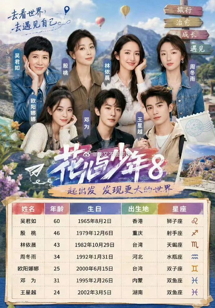 花少8阵容“又强又怪”，影后顶流同框，能否打破偶数季差评玄学魔咒《花少》的核心理
