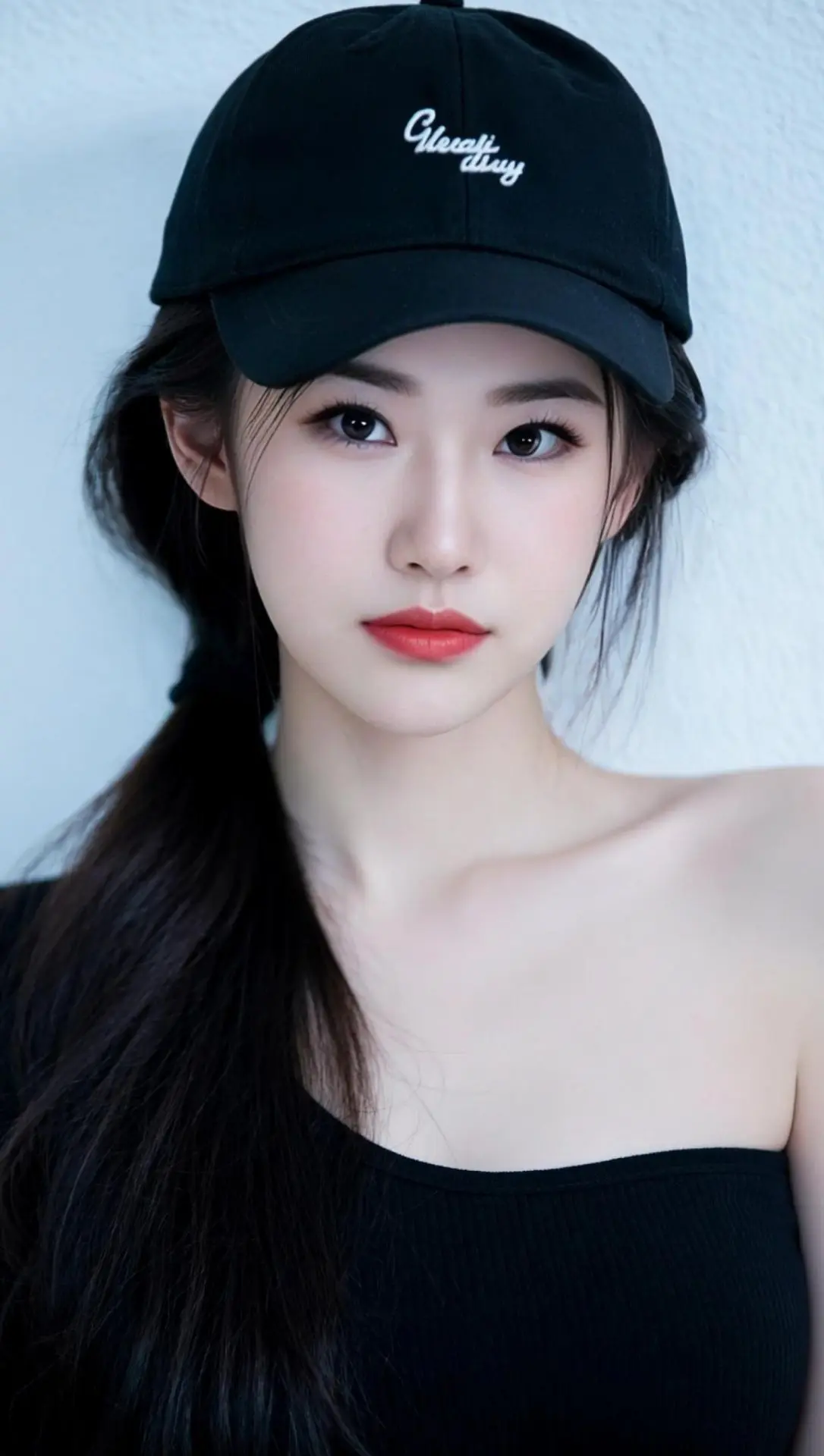 AI单肩黑系风 随变ai随便玩