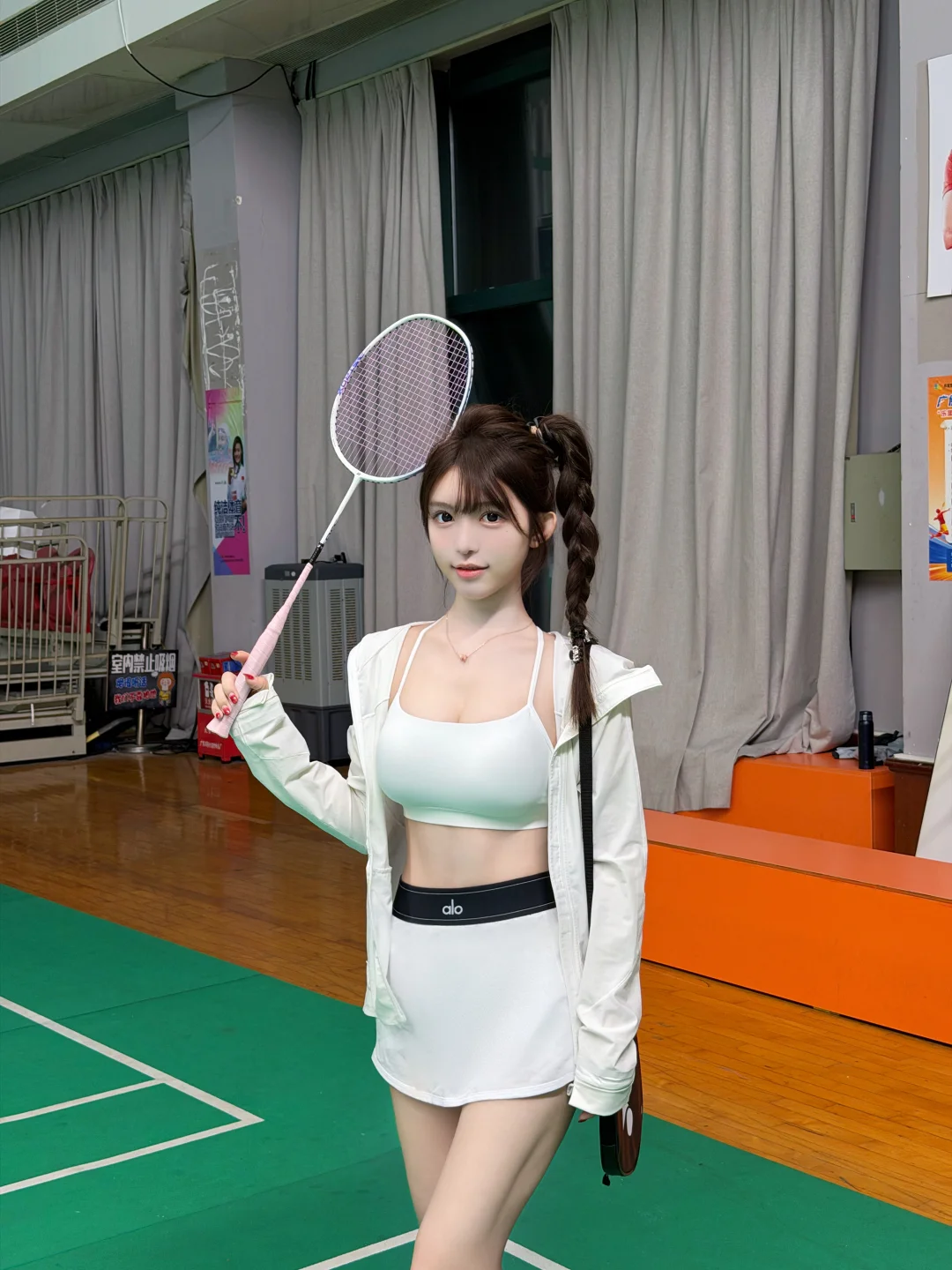 走呀 ，一起打球去🏸️