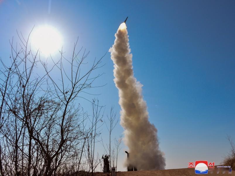 朝鲜放出的2月2日进行的新型防空导弹试射照片（图1），放大看就是之前2021年1