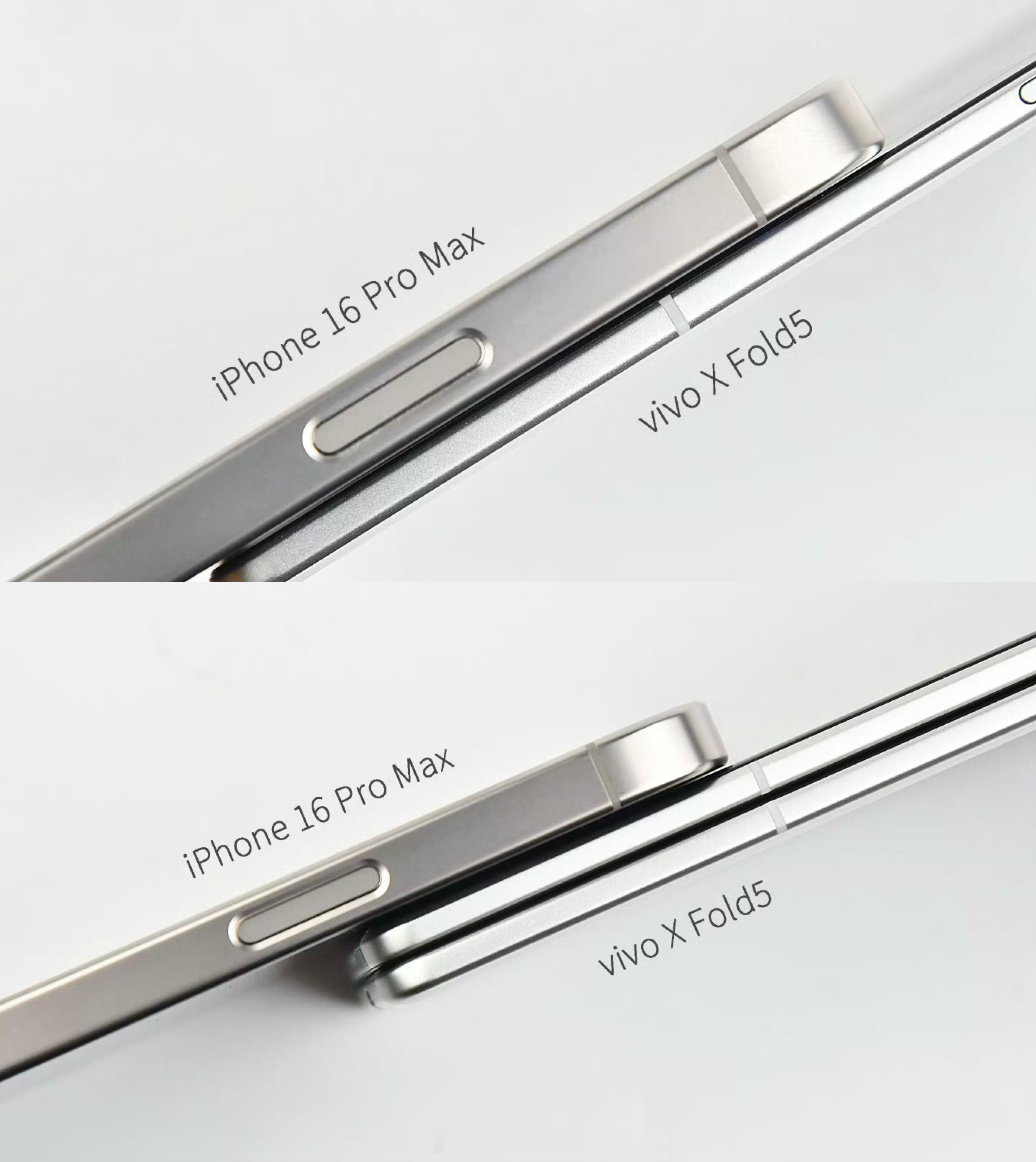 vivo X Fold5在搞什么？这么薄的吗？蓝厂又要放大招了浅浅期待亿下！！！