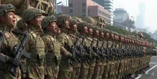 中美两个大国，几乎在同一个节骨眼上，同时把士兵手里的枪换了。中国掏出的是QBZ1