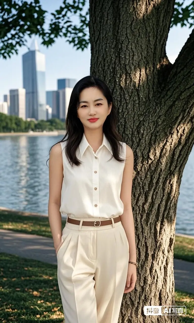穿搭 美出高级感  简约清爽减龄