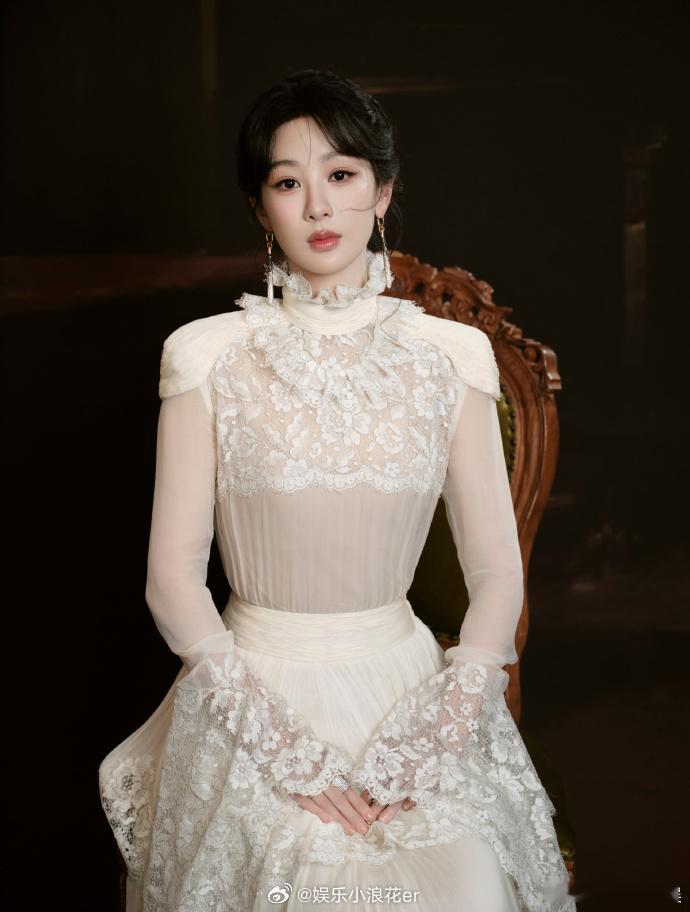 杨紫法式蛋糕裙 紫妹你是一块甜甜的小蛋糕~ ​​​