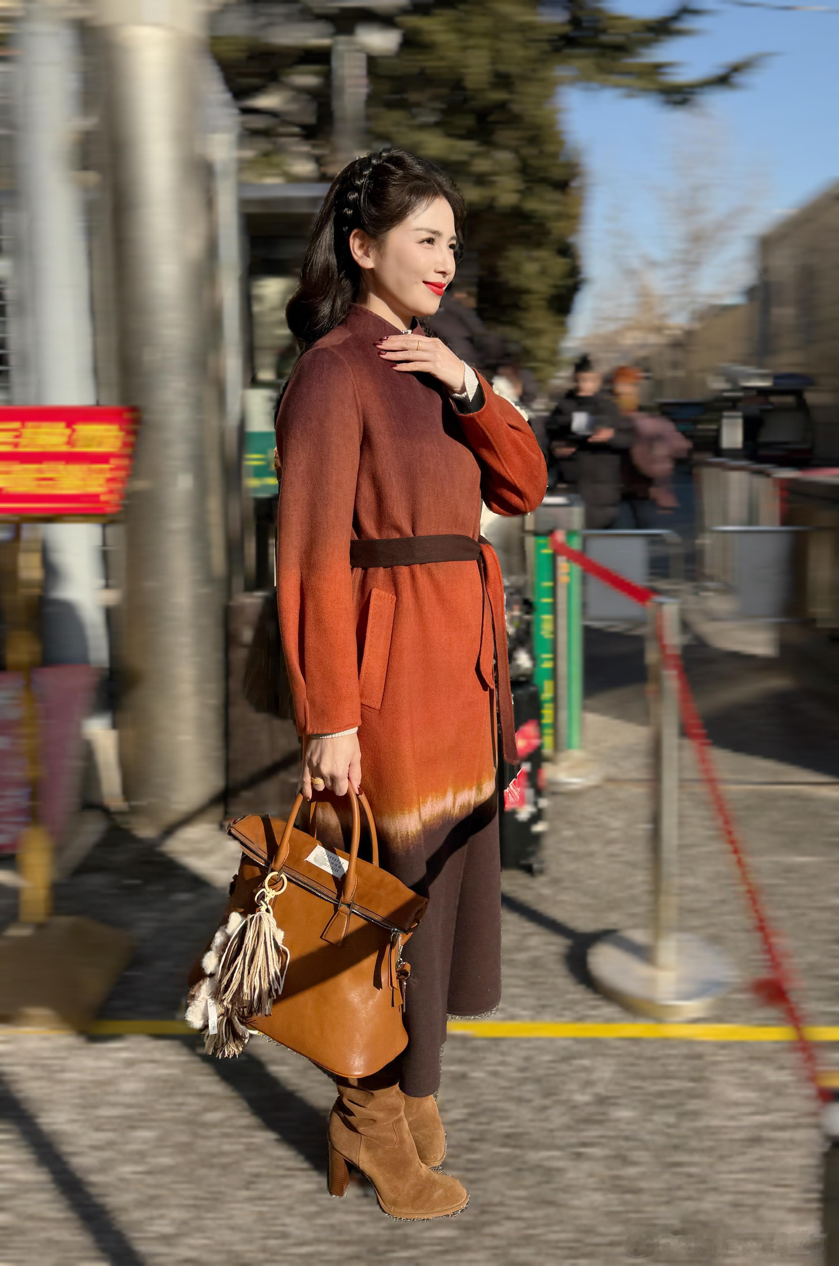 刘涛刘涛本命年第九次上春晚春晚彩排  每一年必不能错过的春晚 有你更期待 刘涛第