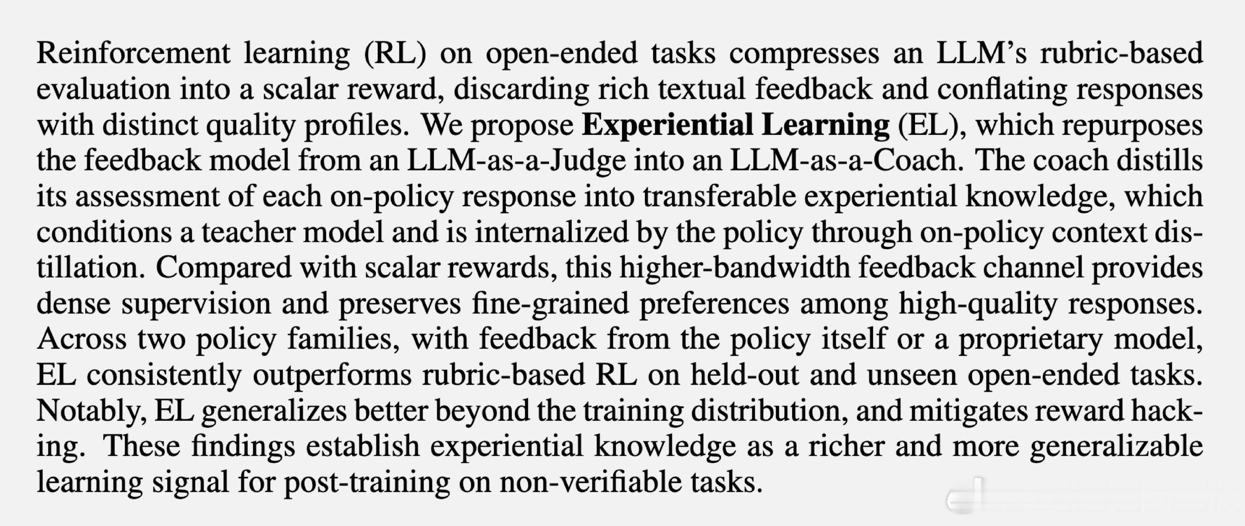 [LG]《LLM-as-a-Coach: Experiential Learni