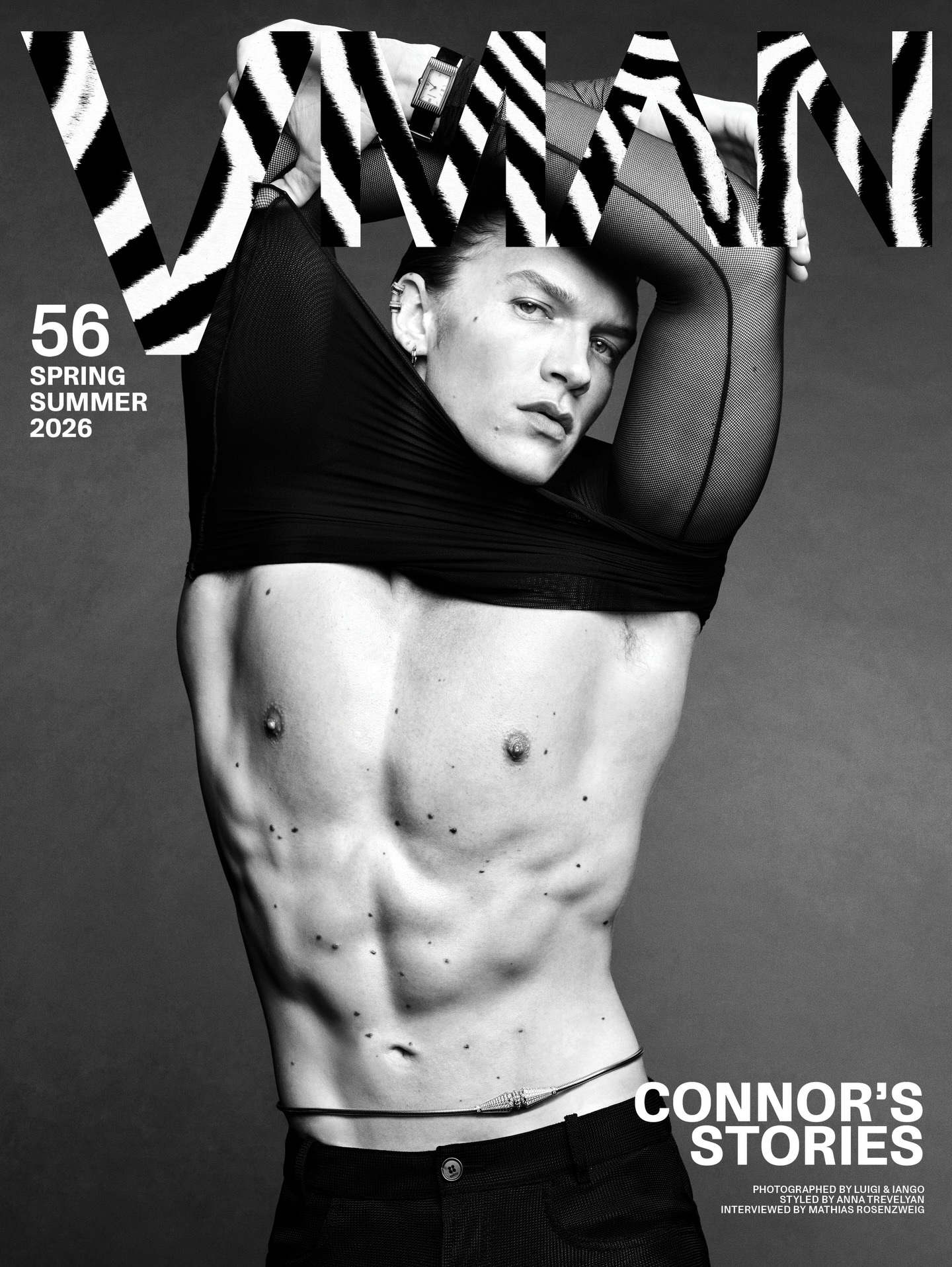 《VMAN》发布新 Connor Storrie 写真！ 