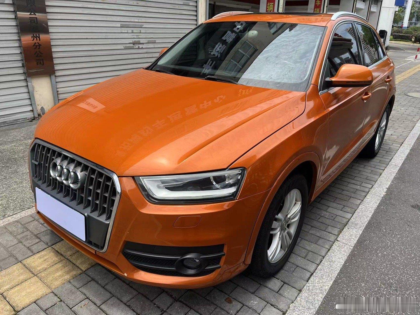 2013年8月奥迪Q3，自动档、天窗、一手车、价格3.7万 ​​​