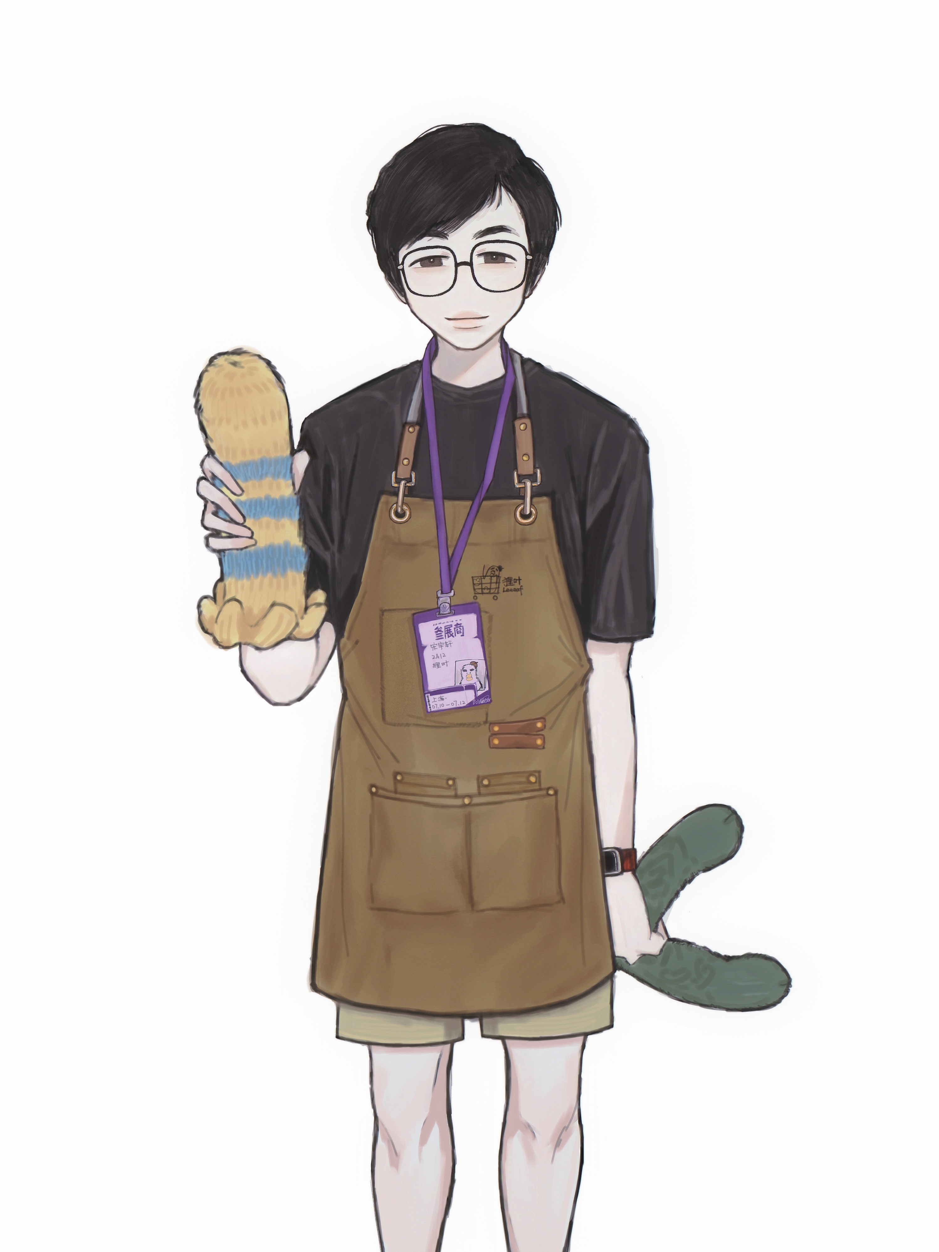 小哥哥营业中……（偷懒省略了一些配饰） 