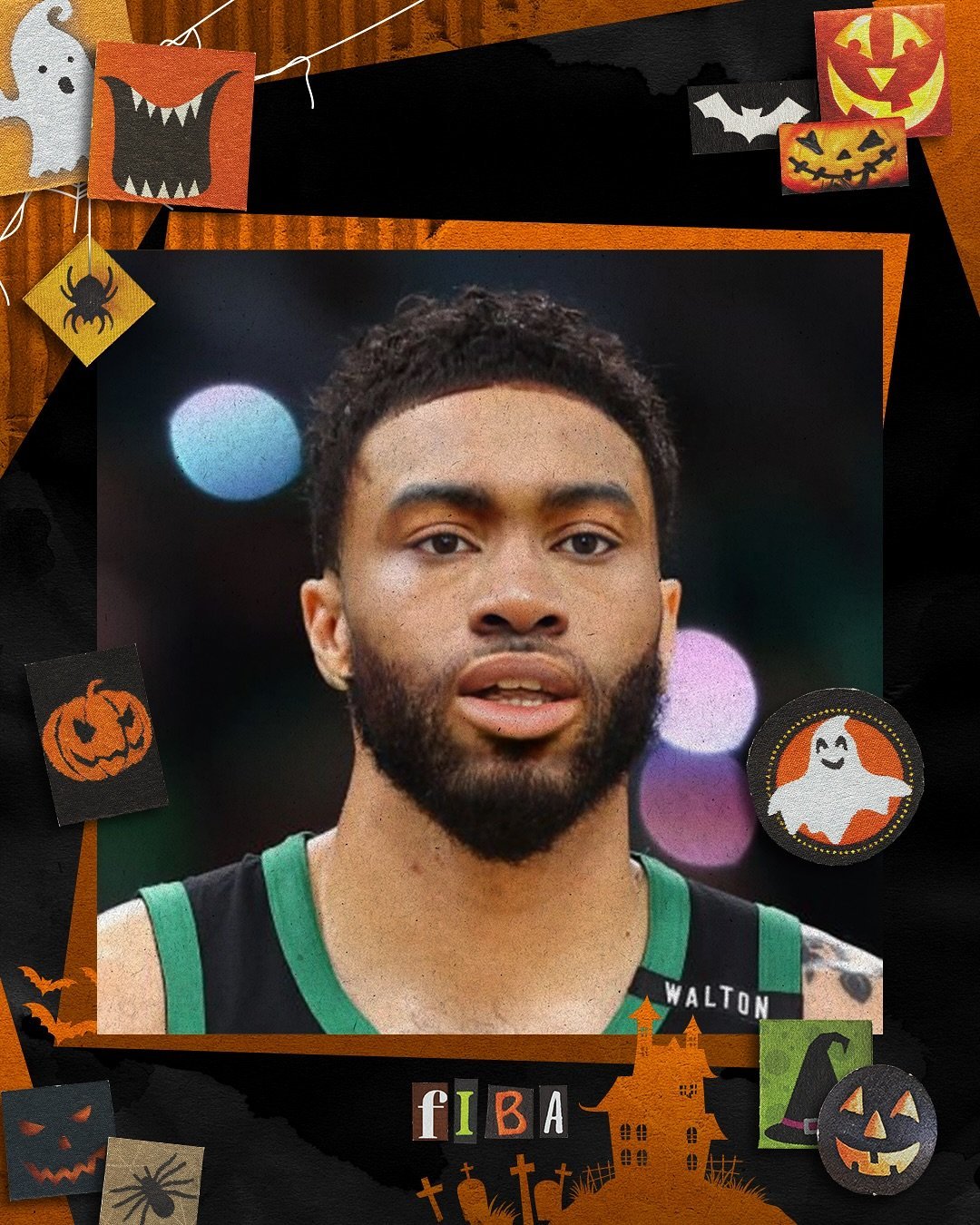NBA球星脸部合体。你能认出哪些“组成部分”？[二哈]#nba开新大集# ​​​