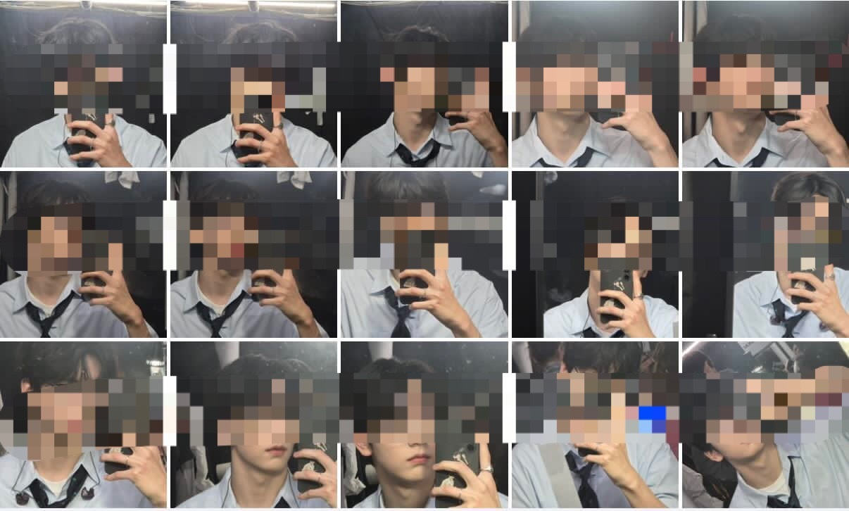 我才知道队友每次来dm发的照片都是一样的，显得已经进被窝还起来拍床照的崔然竣好萌