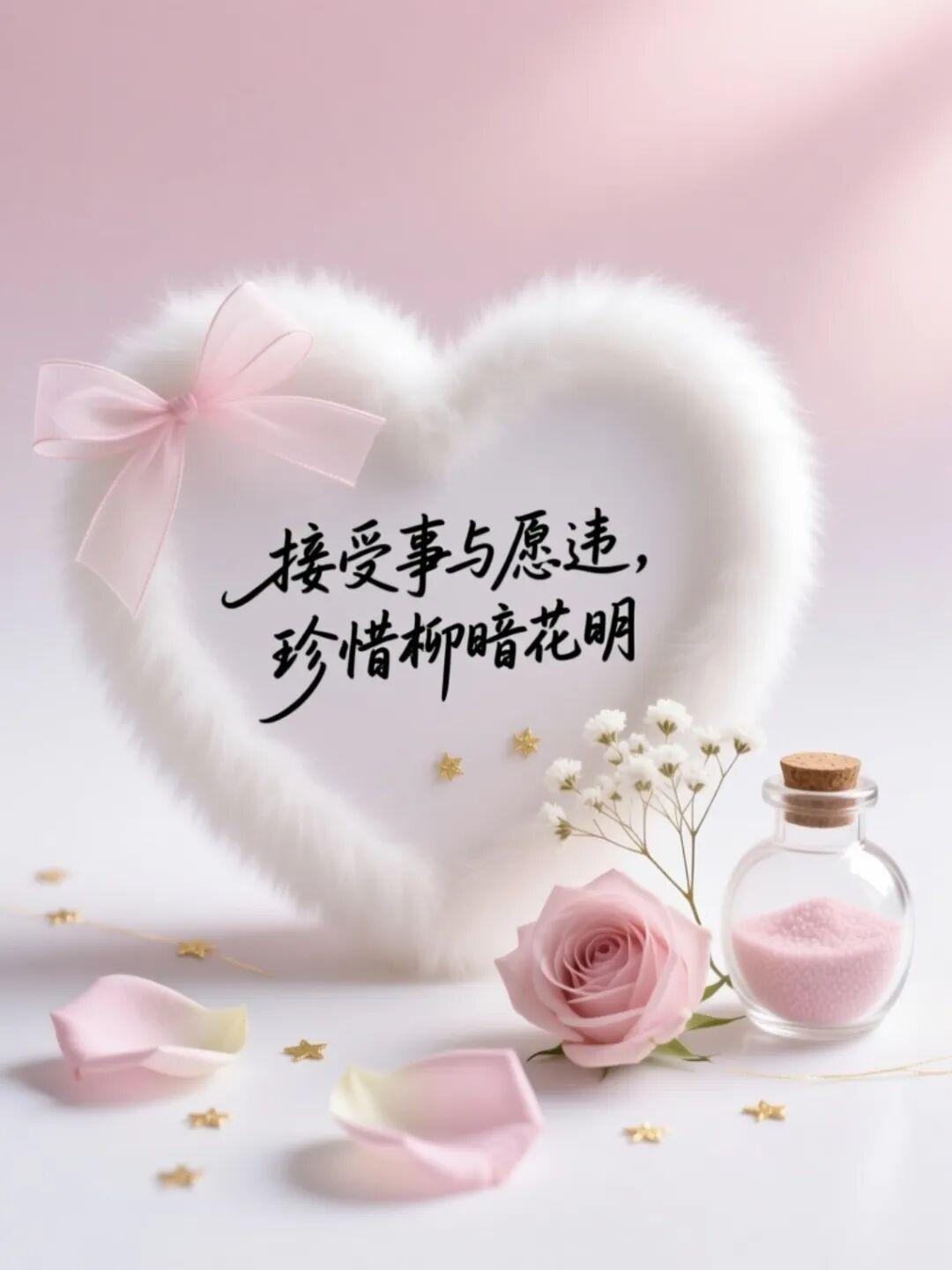 每日金句打卡签到今日金句分享:接受事与愿违，珍惜柳暗花明！[作揖]